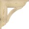 Ekena Millwork Thorton Traditional Rough Sawn Bracket, Douglas Fir, 6"W x 24"D x 24"H BKT06X24X24THR01RDF - alternate 2